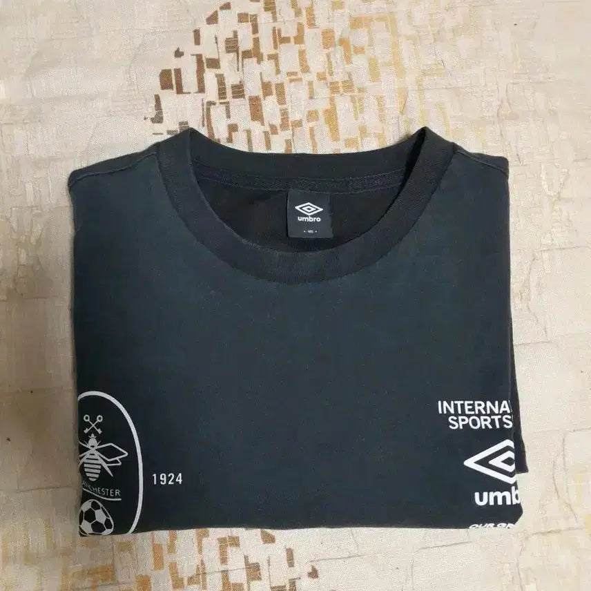 [BUNJANG] Umbro Black Oversized T-Shirt Size 105 / [빅사이즈] 엄브로 블랙 반팔 티셔츠 105