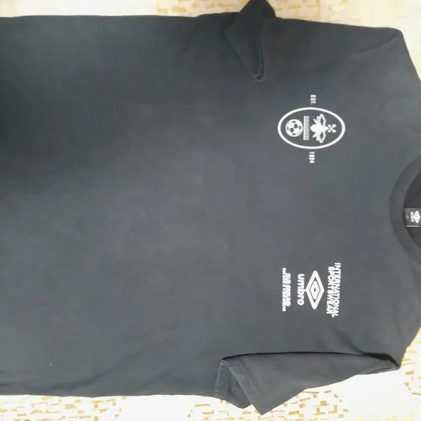 [BUNJANG] Umbro Black Oversized T-Shirt Size 105 / [빅사이즈] 엄브로 블랙 반팔 티셔츠 105