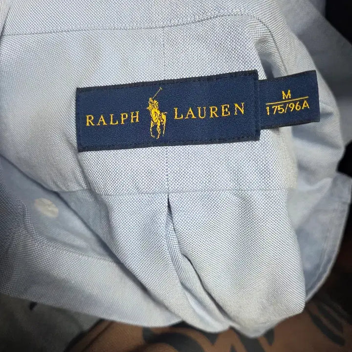 [BUNJANG] Polo Ralph Lauren Sky Blue Button-Down Shirt / 랄프로렌 하늘색 셔츠