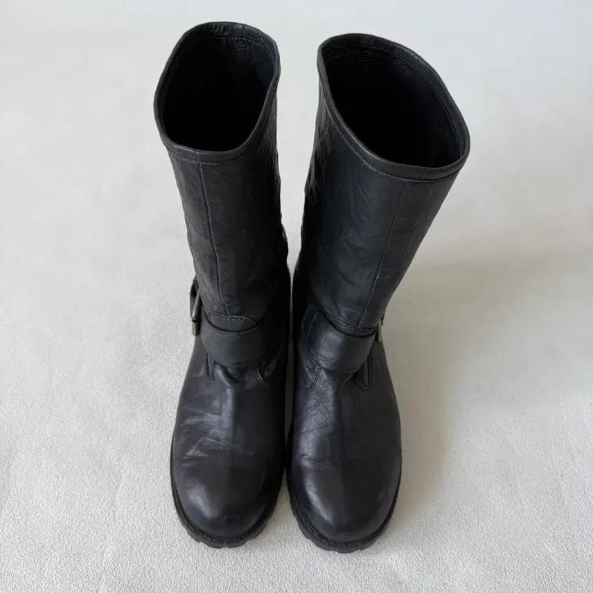 [BUNJANG] Pre-owned Leather Boots / [235]Pre owned 레더 부츠