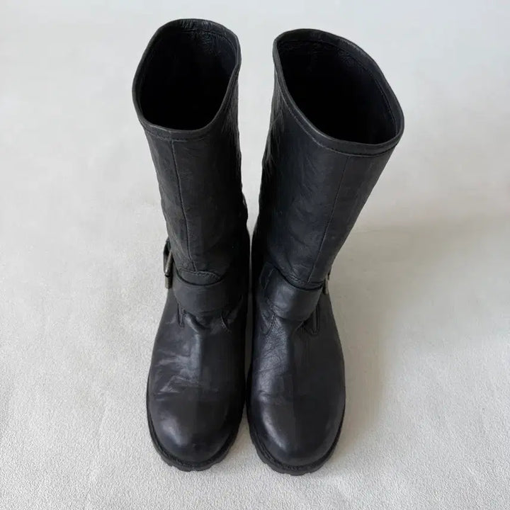 [BUNJANG] Pre-owned Leather Boots / [235]Pre owned 레더 부츠