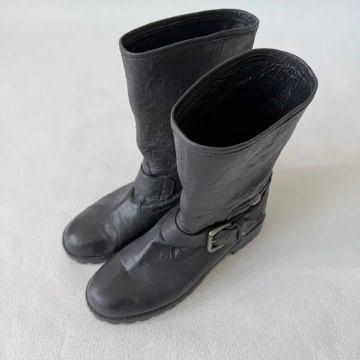 [BUNJANG] Pre-owned Leather Boots / [235]Pre owned 레더 부츠
