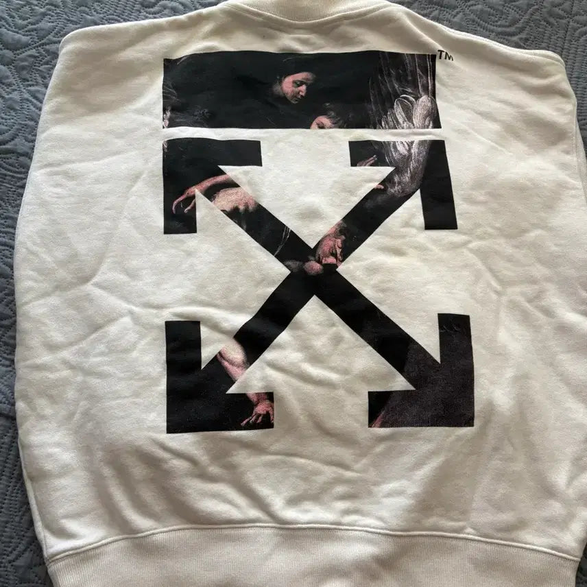 [BUNJANG] Off-White Caravaggio Sweatshirt Small / {정품} 오프화이트 카라바조 맨투맨 s사이즈