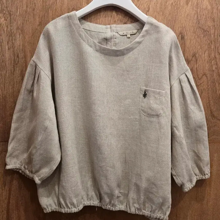 [BUNJANG] A HILO Linen Blouse / 아일로  A HILO 린넨 블라우스