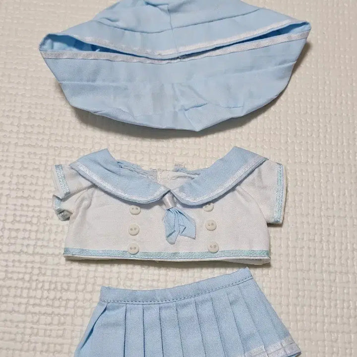 [BUNJANG] 20cm Doll Sailor Uniform Set / 20cm 인형옷 세라복 세일러복 치마