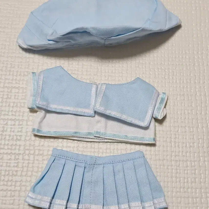 [BUNJANG] 20cm Doll Sailor Uniform Set / 20cm 인형옷 세라복 세일러복 치마