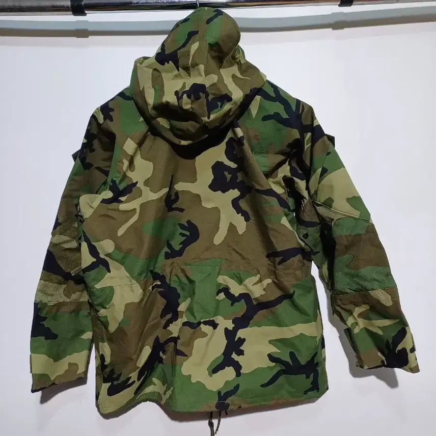 [BUNJANG] Woodland Camouflage Hooded Jumper / 우드랜드