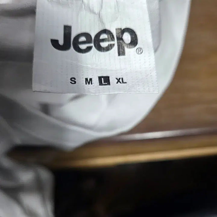 [BUNJANG] Jeep White Logo Long Sleeve T-Shirt / Jeep 지프 흰색 로고 긴팔 티셔츠