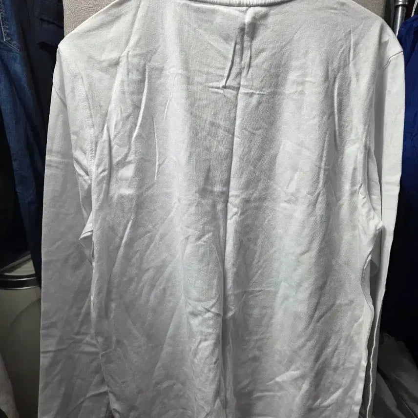 [BUNJANG] Jeep White Logo Long Sleeve T-Shirt / Jeep 지프 흰색 로고 긴팔 티셔츠