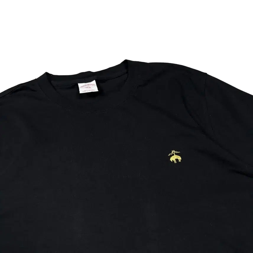 [BUNJANG] Brooks Brothers Black T-shirt / 브룩스 브라더스 블랙 반팔티