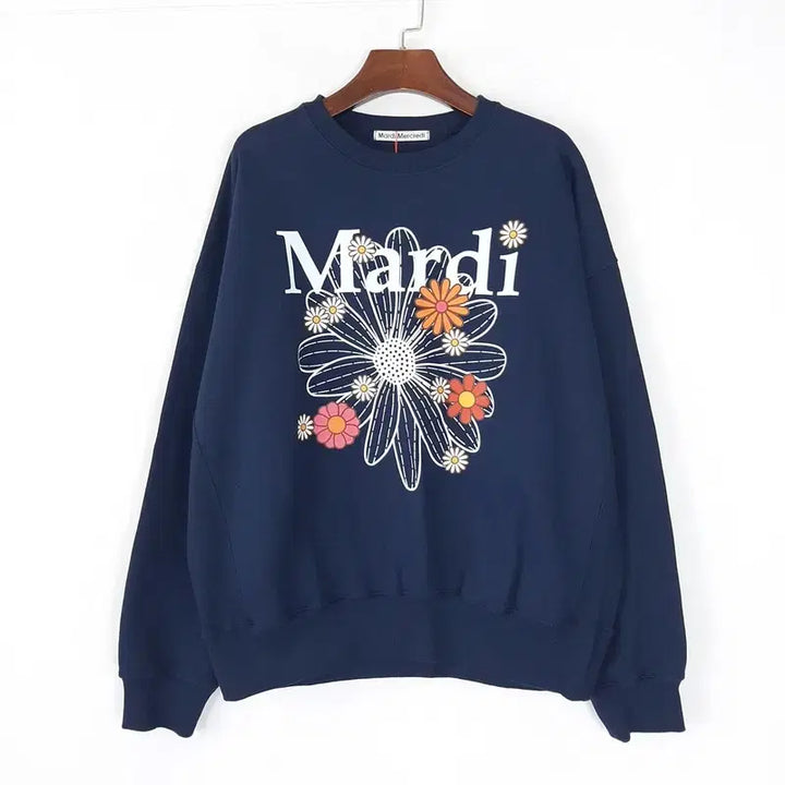 [BUNJANG] Mardi Mercredi Sweatshirt - Free Size / 마르디 메크르디 맨투맨 새상품 F