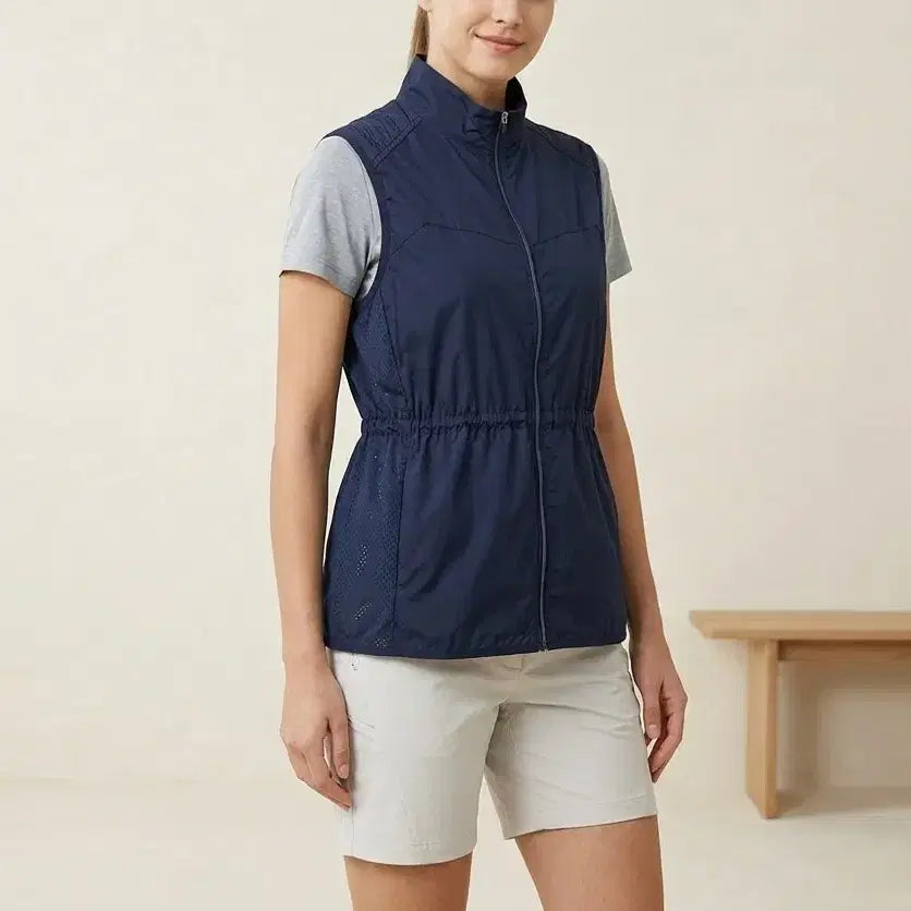 [BUNJANG] JISEN Ultra-Light Zip-Up Vest / [105]지센 초경량 집업 조끼