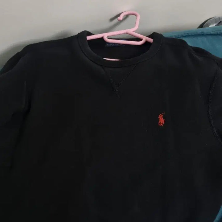 [BUNJANG] Polo Ralph Lauren Black Sweatshirt / 폴로 랄프로렌 블랙 맨투맨