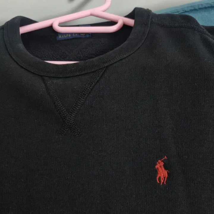[BUNJANG] Polo Ralph Lauren Black Sweatshirt / 폴로 랄프로렌 블랙 맨투맨