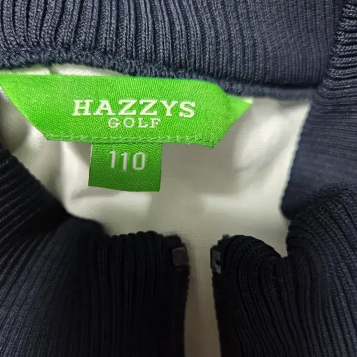 [BUNJANG] Hazzys Navy/White Colorblock Vest / 헤지스 네이비/화이트 라인 베스트 조끼