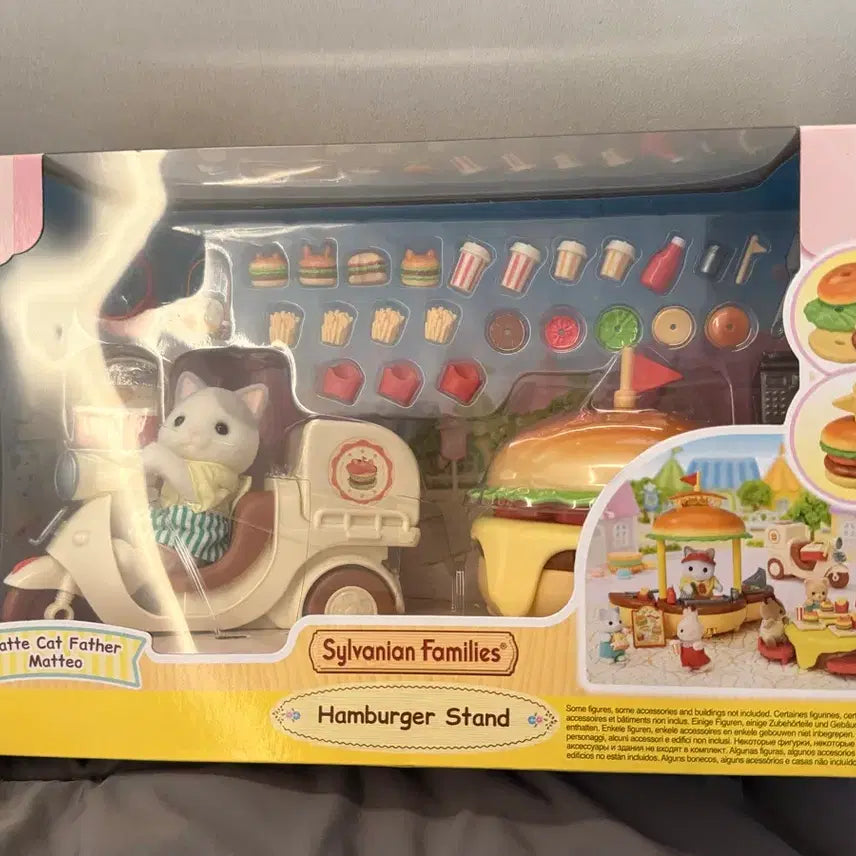 [BUNJANG] Sylvanian Families Hamburger Wagon / 실바니안 패밀리 햄버거 웨건