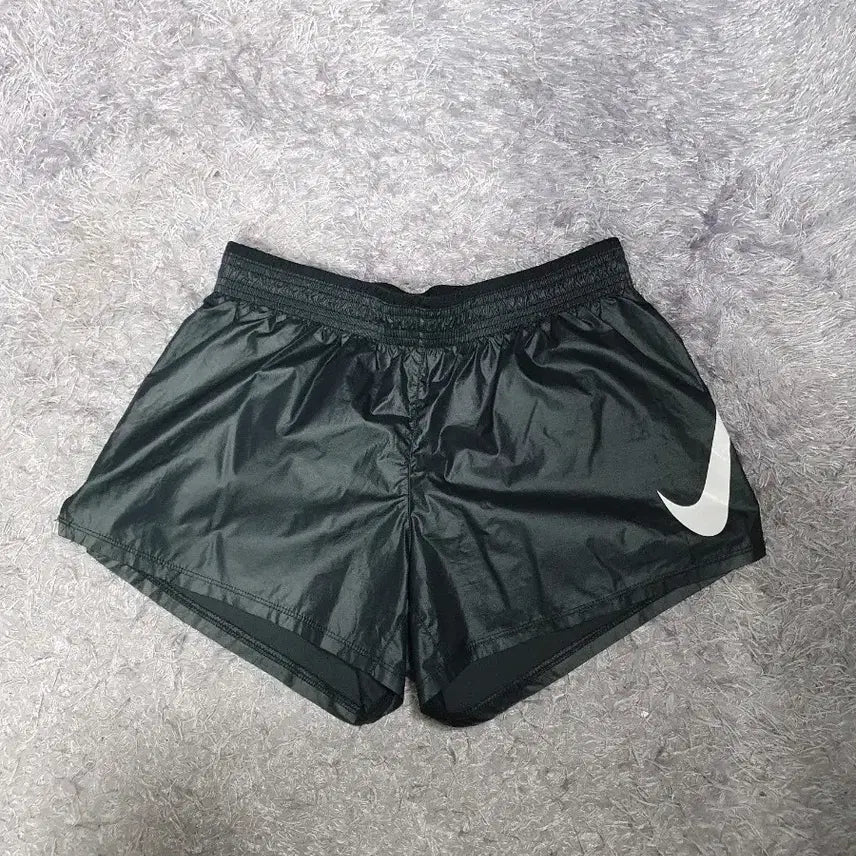 [BUNJANG] Nike Big Swoosh Run Shorts Black (M) / 나이키 반바지 빅스우시 런 쇼츠 블랙 m