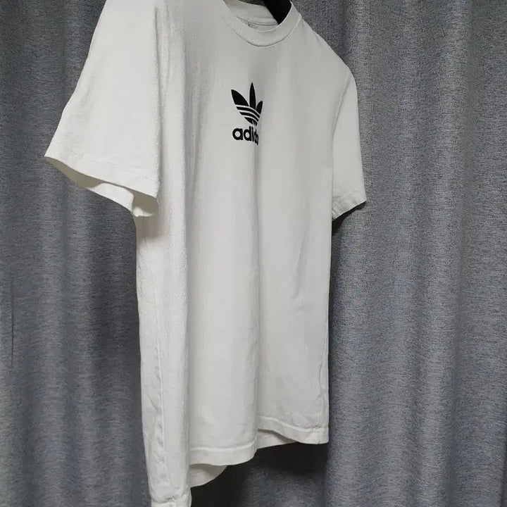 [BUNJANG] Adidas Trefoil Logo T-Shirt Medium Unisex / 아디다스 트레포일 로고 파이아버드 입체  티셔츠 m 남여공용