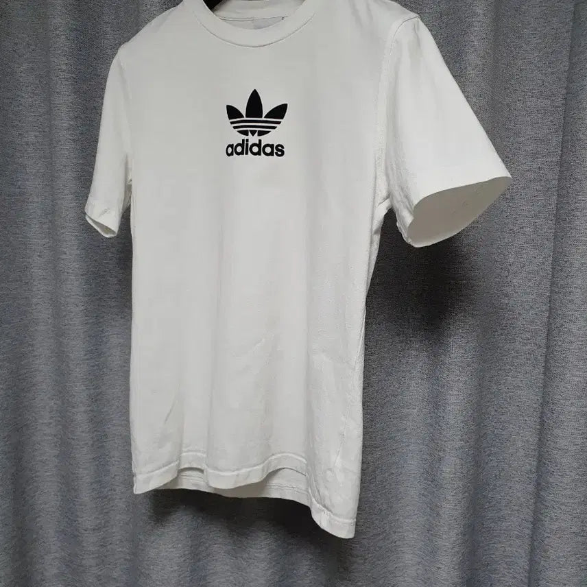[BUNJANG] Adidas Trefoil Logo T-Shirt Medium Unisex / 아디다스 트레포일 로고 파이아버드 입체  티셔츠 m 남여공용