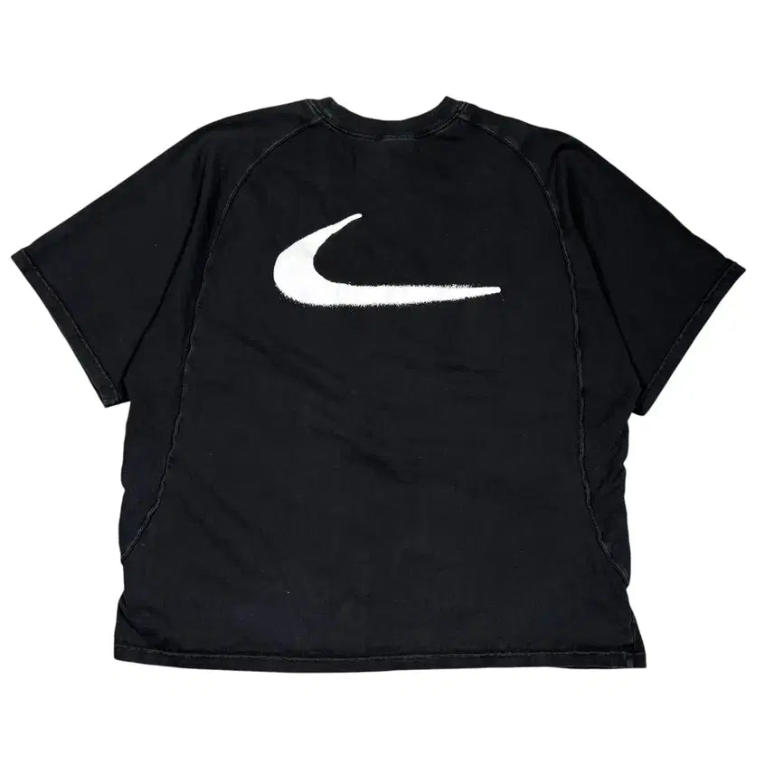 [BUNJANG] Nike x Off-White Black Short Sleeve T-Shirt / 나이키x오프화이트 반팔티 블랙
