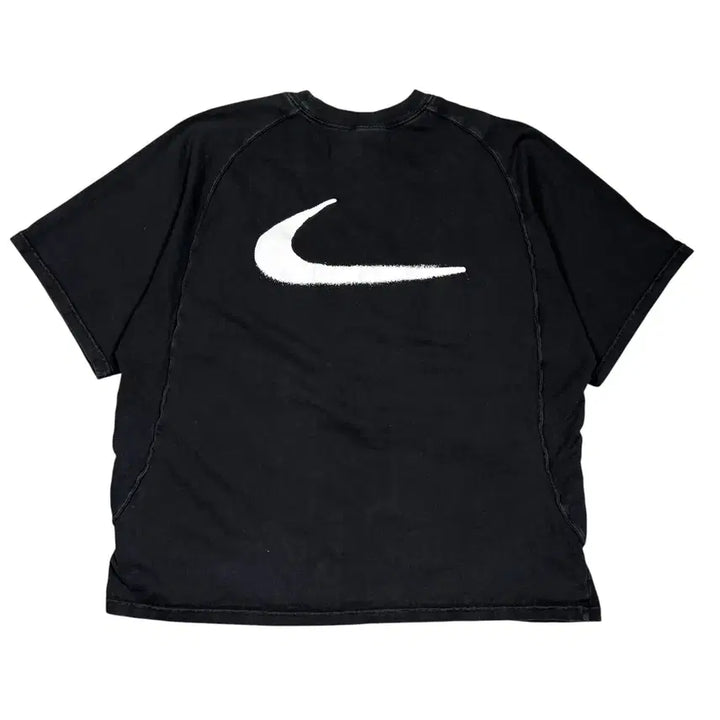 [BUNJANG] Nike x Off-White Black Short Sleeve T-Shirt / 나이키x오프화이트 반팔티 블랙