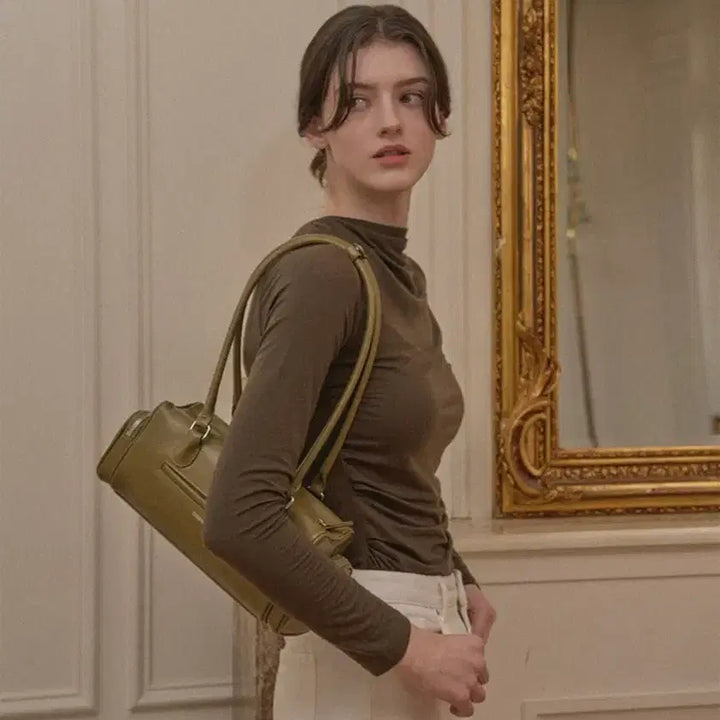 [BUNJANG] Dearness Khaki Shoulder Bag / 디어니스 카키(올리브)숄더백