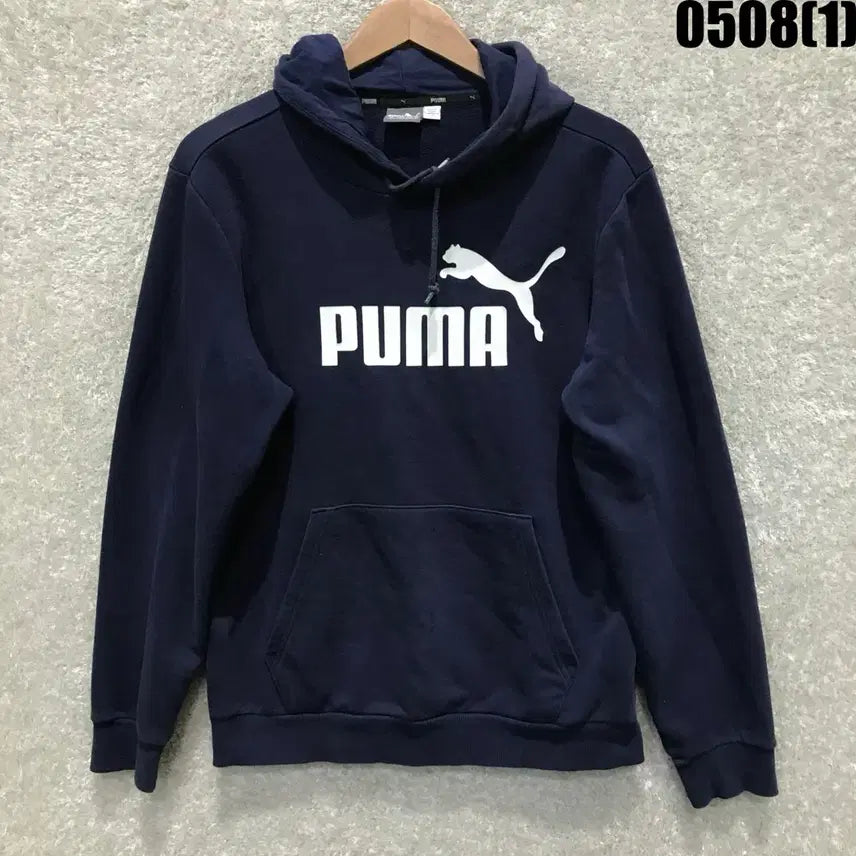 [BUNJANG] Puma Navy Hoodie - Size S / 푸마 네이비 후드티 s