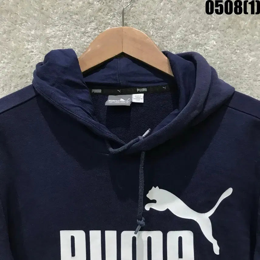 [BUNJANG] Puma Navy Hoodie - Size S / 푸마 네이비 후드티 s