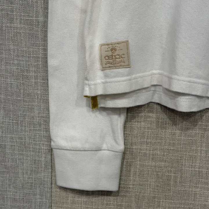 [BUNJANG] Beanpole Embroidered Long Sleeve Polo Shirt White M / 빈폴 긴팔 자수 폴로티 100 화이트 M 추천