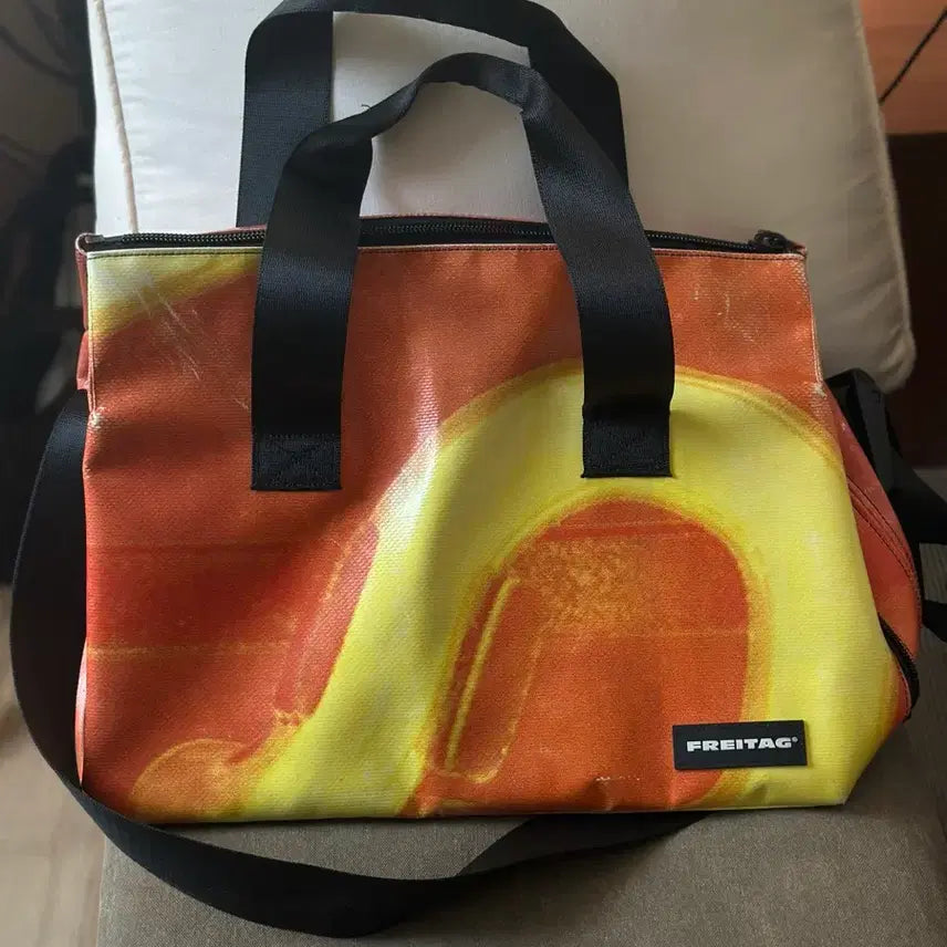 [BUNJANG] Freitag Roy Lois F45 Messenger Bag / 프라이탁 로이 로이스 F45 LOIS 오렌지 옐로우