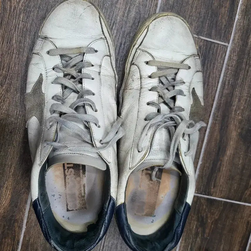 [BUNJANG] Golden Goose White Sneakers Size 44 / 골든구스 화이트 스니커즈 44사이즈
