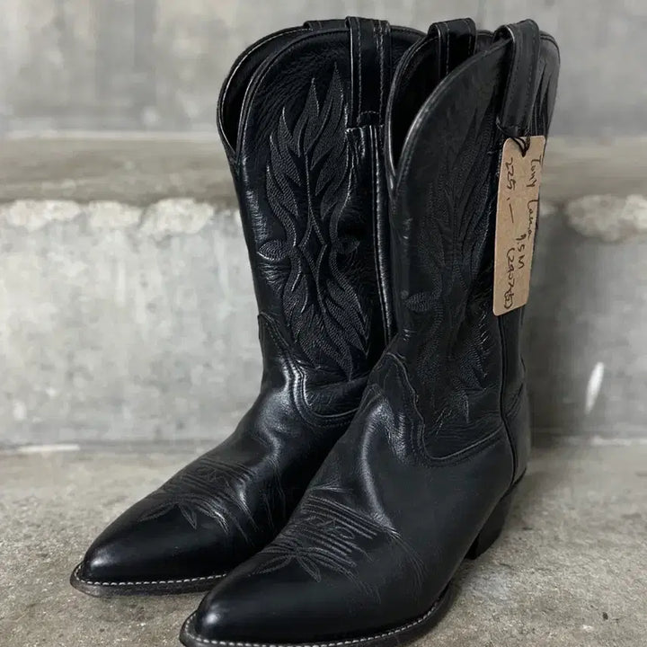 [BUNJANG] Tony Lama Vintage Western Cowboy Boots / [245] 00&