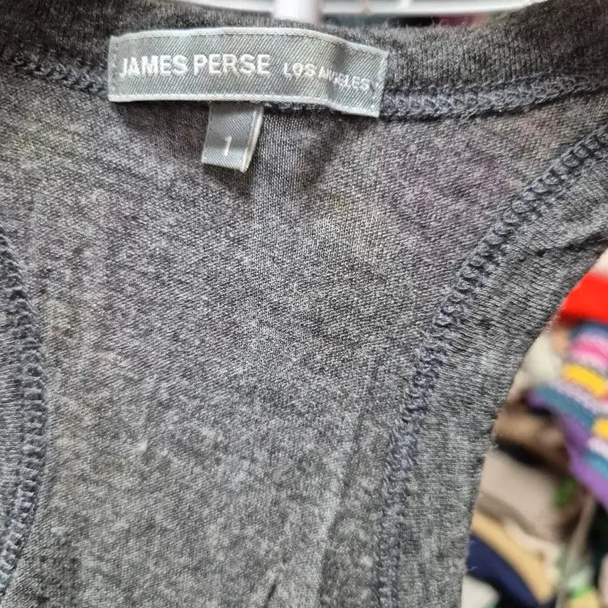 [BUNJANG] James Purs Grey Running Tank Top / 제임스퍼스 회색 런닝 탱크탑