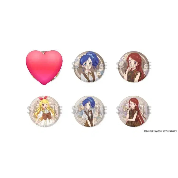 [BUNJANG] Aikatsu! Aikatsu! Muihen Sepia Mode Can Badge / [오늘까지/공구] 아이카츠 아이엠스타 무인편 세피아라모드 캔뱃지