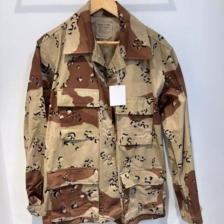 [BUNJANG] US Army Desert 6-Color BDU Jacket / 미육군 사막6색 BDU 초코칩 자켓