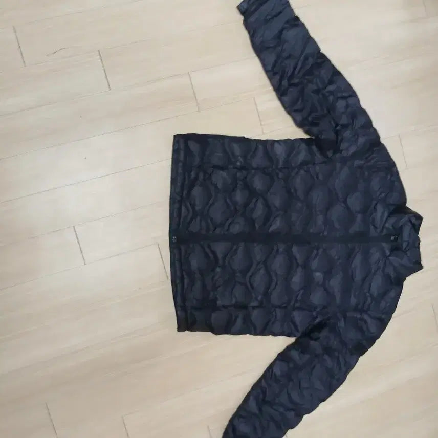 [BUNJANG] Black Quilted Lightweight Padded Jacket / 블랙 퀼팅 경량 패딩 자켓