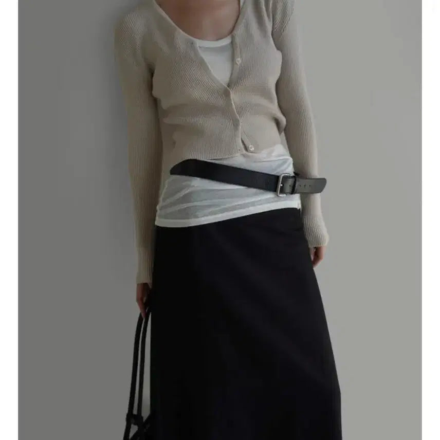 [BUNJANG] LaRoom Oat Cardigan Free Size Beige / 라룸 가디건