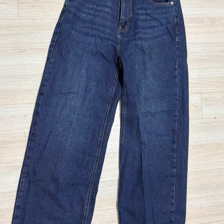 [BUNJANG] MIXXO Wide Leg Jeans Pants / 새상품 미쏘 와이드 청바지 팬츠