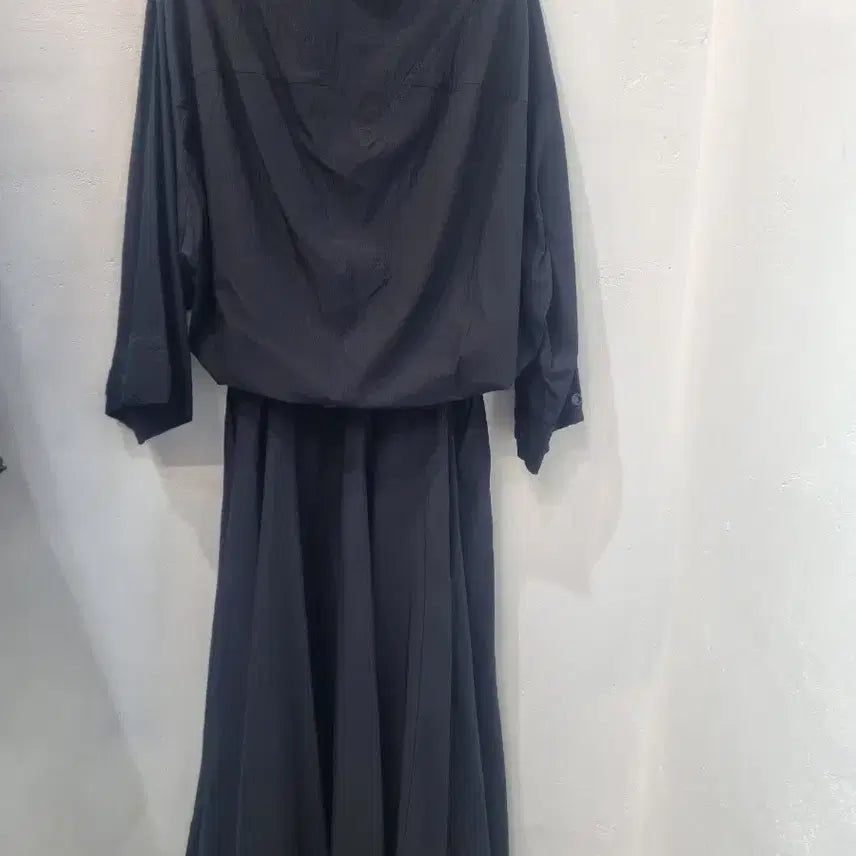 [BUNJANG] System Black Long Dress / 한섬 시스템블랙 롱 원피스 82-94-160