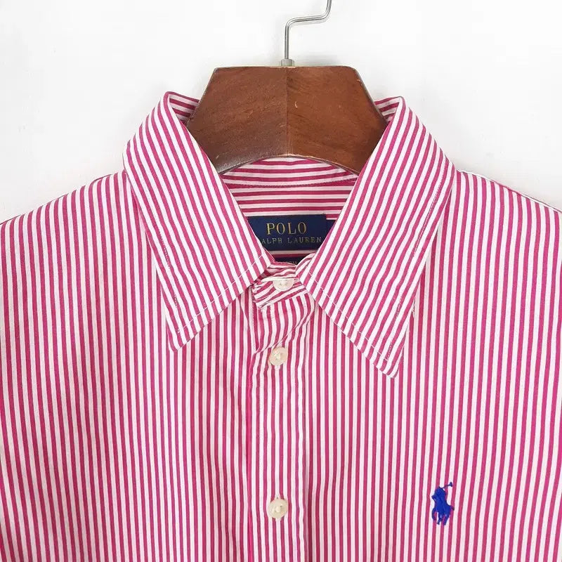 [BUNJANG] Polo Ralph Lauren Custom Fit Striped Shirt / 폴로랄프로렌 커스텀핏 스트라이프셔츠 8