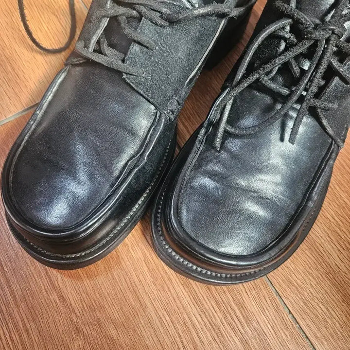 [BUNJANG] Yase Hammer Tumbledye Boat Shoes Black 260 / 야세 해머 텀블다이 보트슈즈 260 블랙