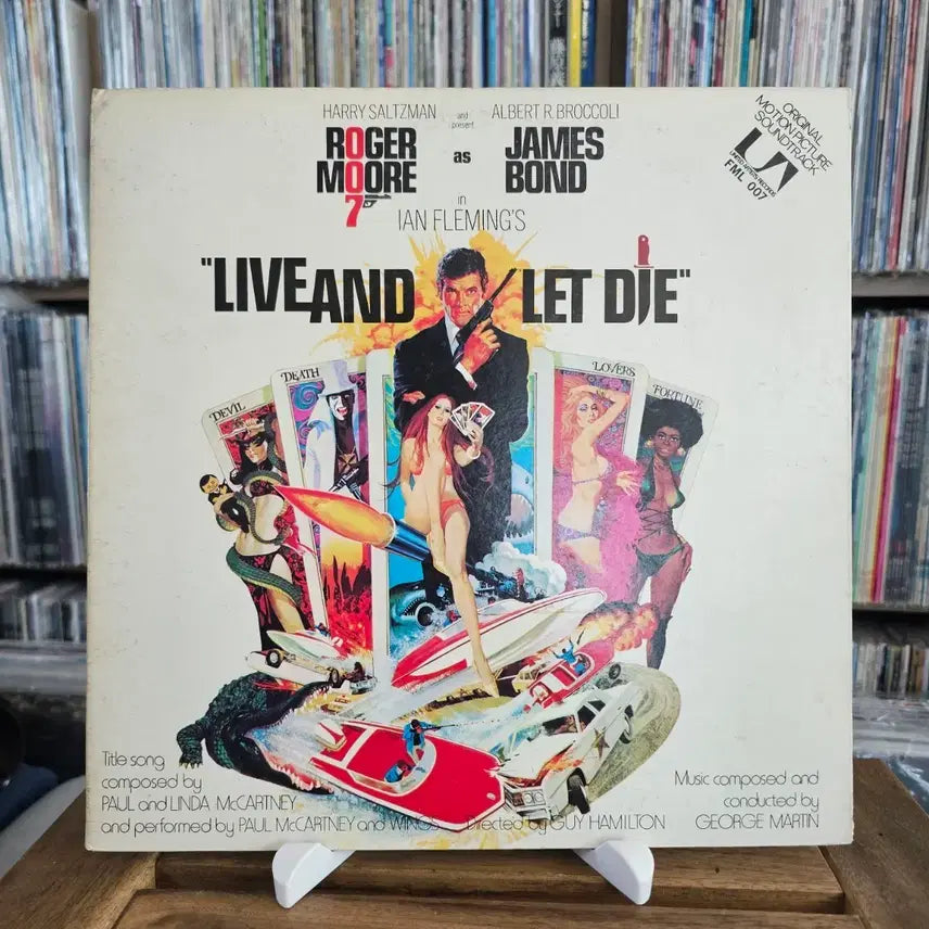 [BUNJANG] Live and Let Die OST LP - Original Motion Picture Soundtrack / (007 영화 죽느냐 사느냐) Live And Let Die OST LP