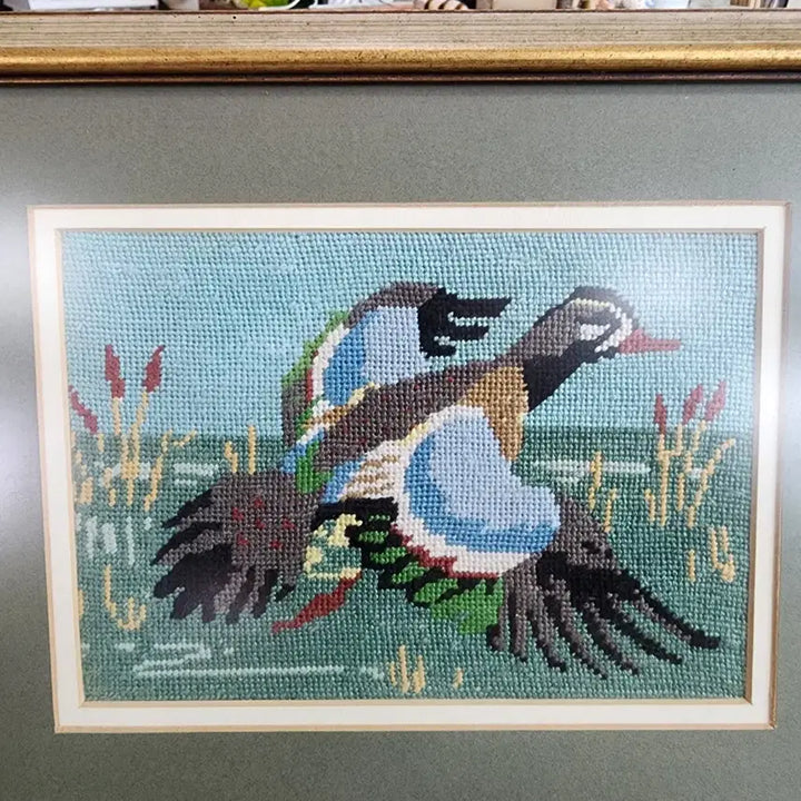 [BUNJANG] USA Wool Handmade Artwork Frame / USA 울(양모)  핸드메이드 작품 액자26.8cmX21.7cm