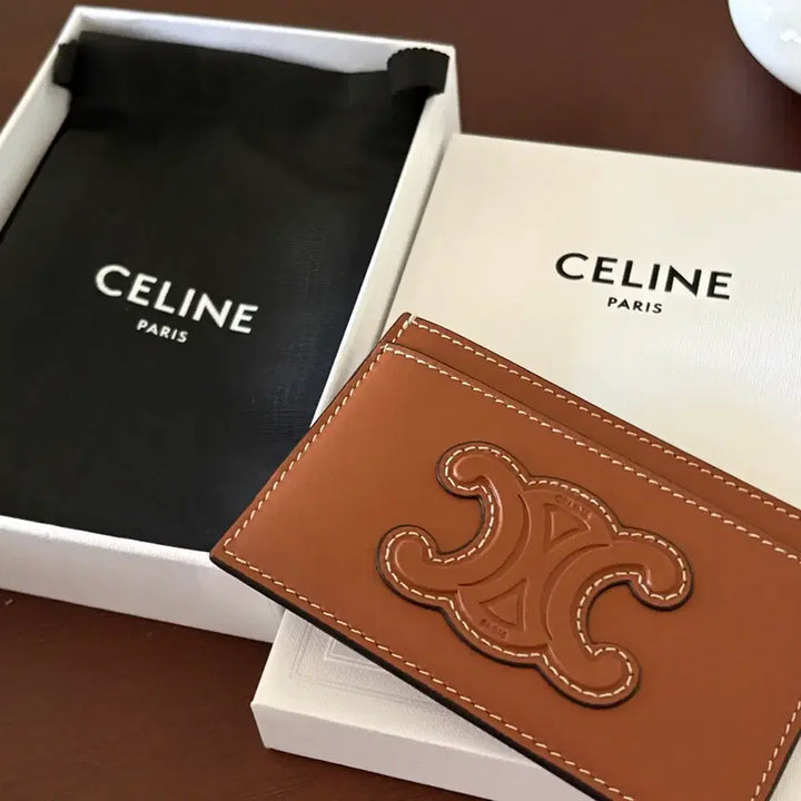 [BUNJANG] Celine Triomphe Card Wallet / S급 셀린느 트리오페 카드지갑