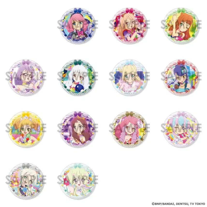[BUNJANG] Aikatsu! Stars! Stage Can Badge Set / [오늘까지/공구] 아이카츠 아이엠스타 스타즈 스테이지 캔뱃지 소분