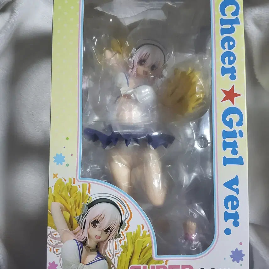 [BUNJANG] Okidoki Cheerleader Super Sonico Figure (Sealed) / 미개봉 오키드시드 소니코 치어걸 피규어