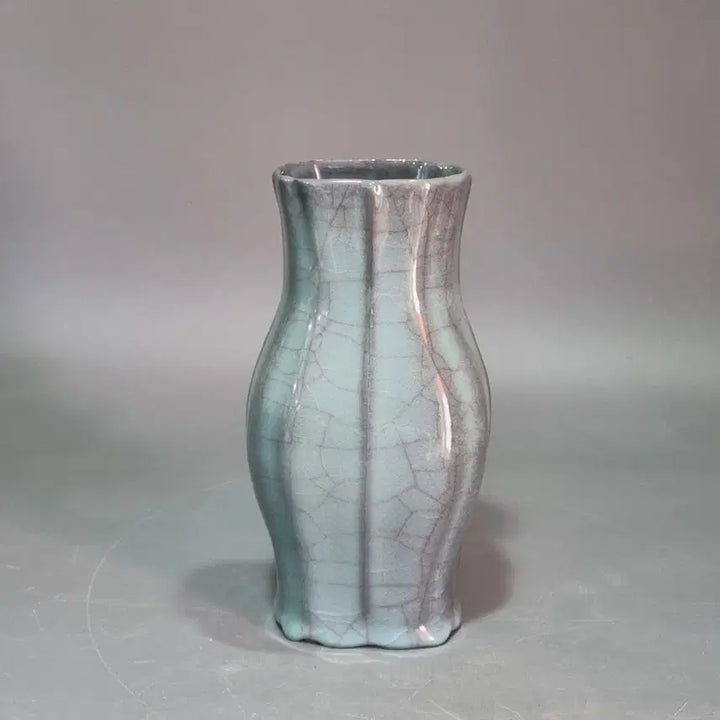 [BUNJANG] Sunyesa Goryeo Celadon Pear-Shaped Vase / 수내사 관요 청자 과릉형 병. 고22