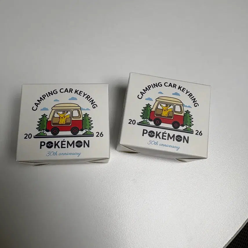 [BUNJANG] Lotteria Pokemon 30th Anniversary Camper Van Keychain / 롯데리아 포켓몬 30주년 캠핑카 키링