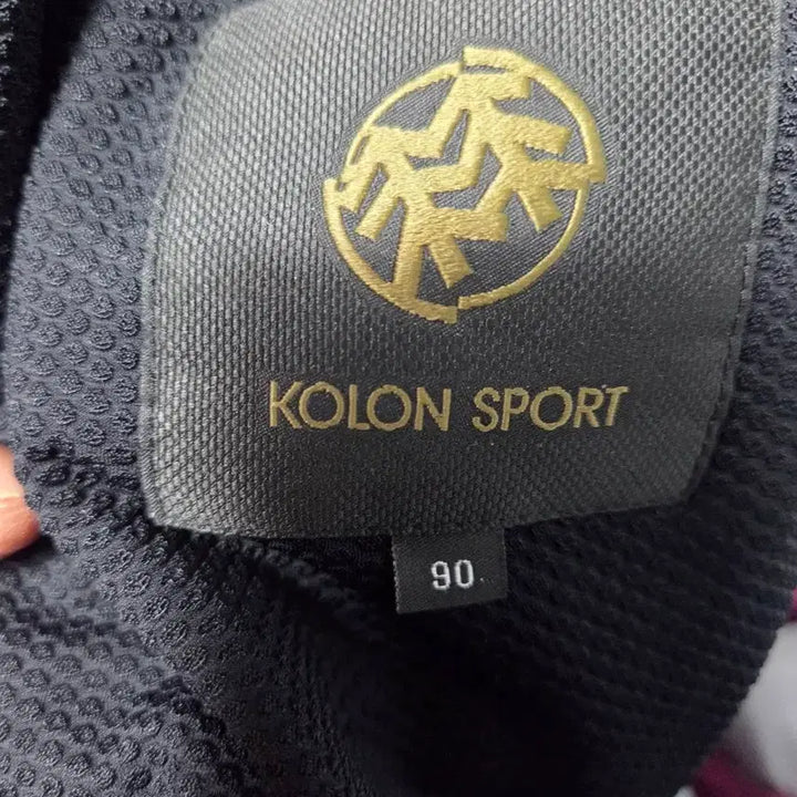 [BUNJANG] Kolon Black Mesh Hooded Vest / 코오롱 블랙 메쉬 후드 조끼