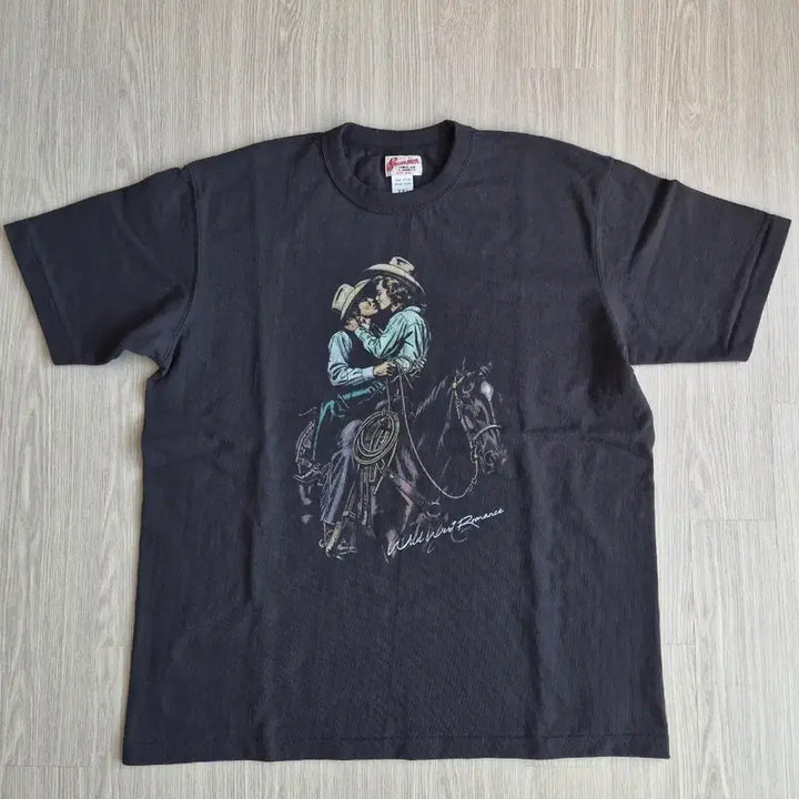 [BUNJANG] XXL Bronson Printing Short Sleeve T-Shirt Charcoal / XXL 브론슨 프린팅 반팔 티셔츠 차콜